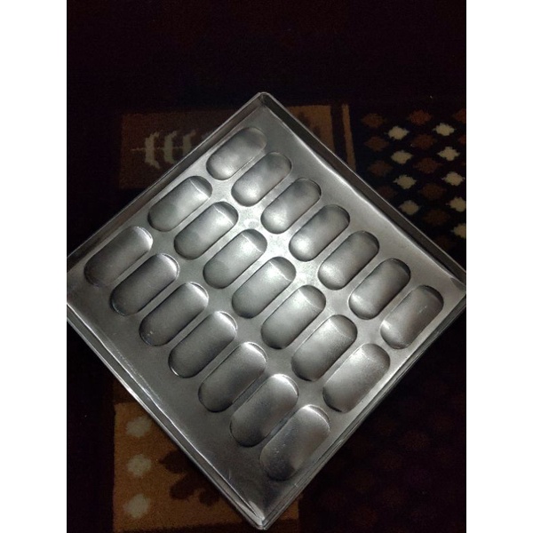 loyang nastar loyang lidah kucing isi 21 lobang anti lengket