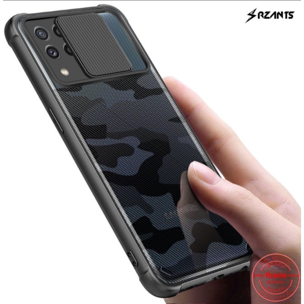 RZANTS CAMO Camera Slide SAMSUNG M32 A22 4G 5G Case Cover