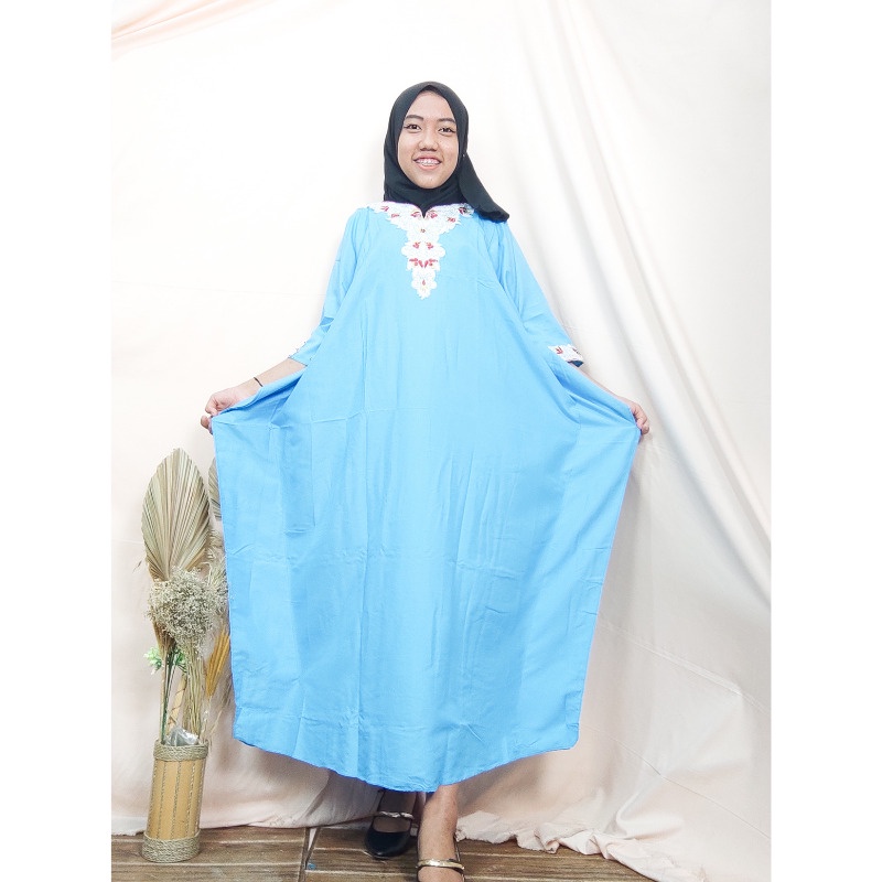 SB Collection Dress Maxi Depiya Longdress Kaftan Gamis Jumbo Casual Wanita