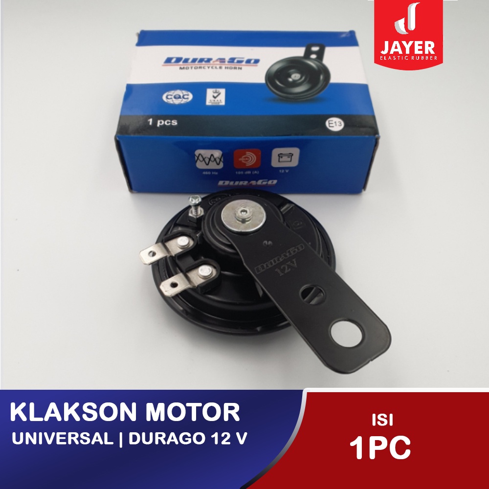 Klakson Motor Universal 12V 150dB( a ) Suara Super Nyaring - Durago