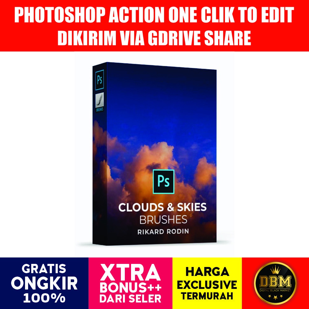 Clouds And Skies Overlays And Brushes - Photoshop