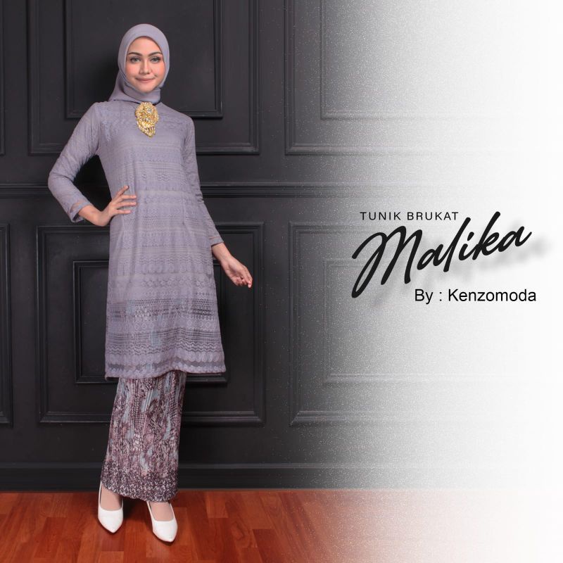 Realpit setelan kebaya kurung melayu//tuniik kurung brukat//tunik brukat terbaru//kebaya wisuda//kebaya pesta modern