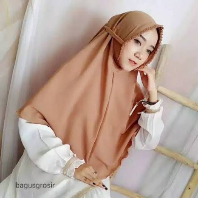 Termurah Bergo/hijab/jilbab/kerudung gerigi