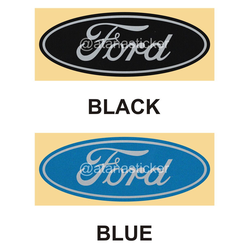 Sticker Cutting Logotype Ford 8,5x3,5cm