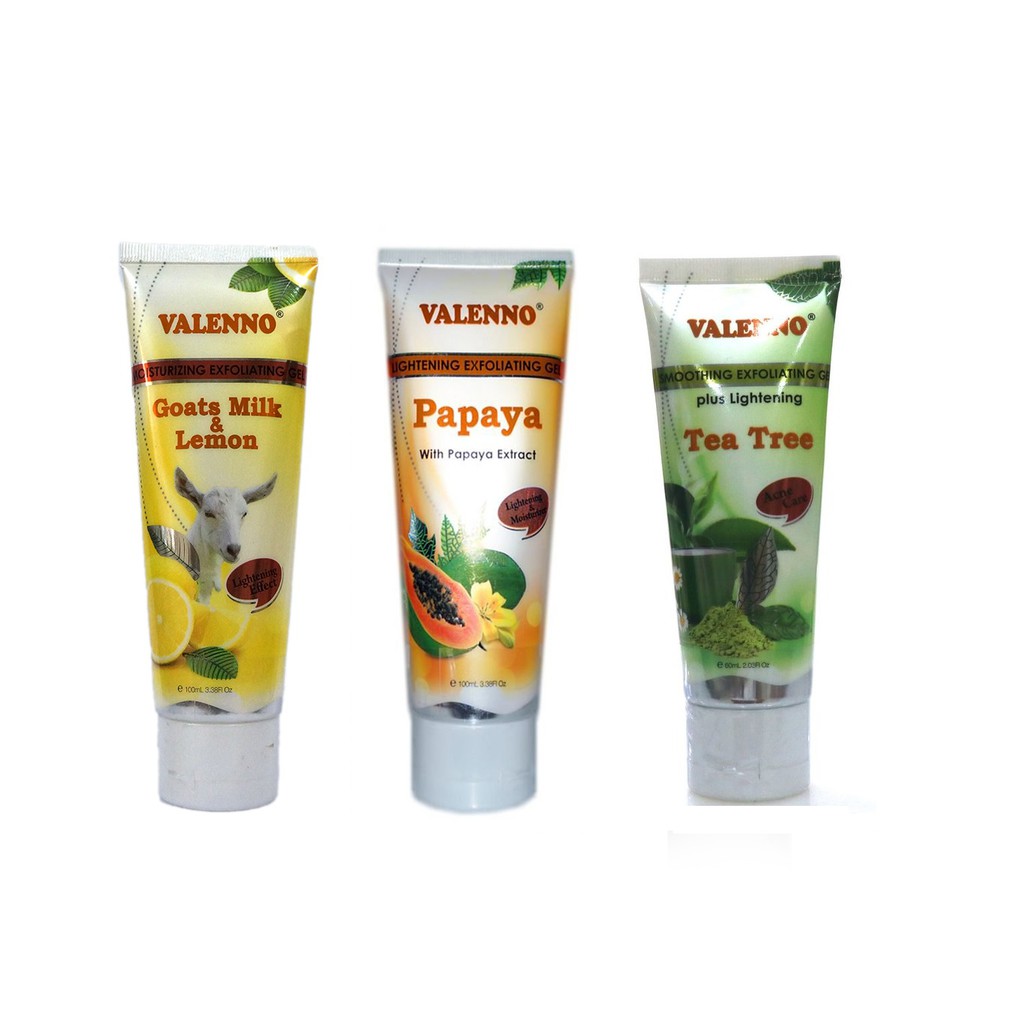 Valenno Exfoliating Gel 100 gram