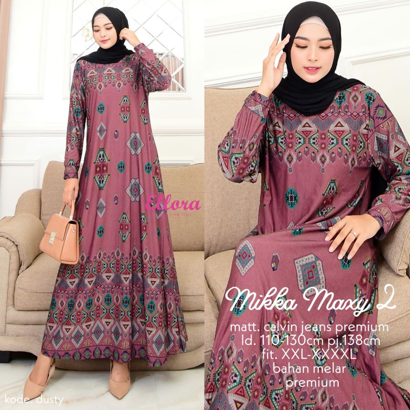 GAMIS ELLORA MIKKA MAXY 2/CALVIN JEANS DRESS ELLORA SALUR/MAXY CALVIN JEANS /MAXY DRESS GARIS/MAXY D