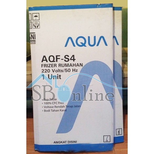 AQUA UPRIGHT FREEZER AQF-S4 (S)