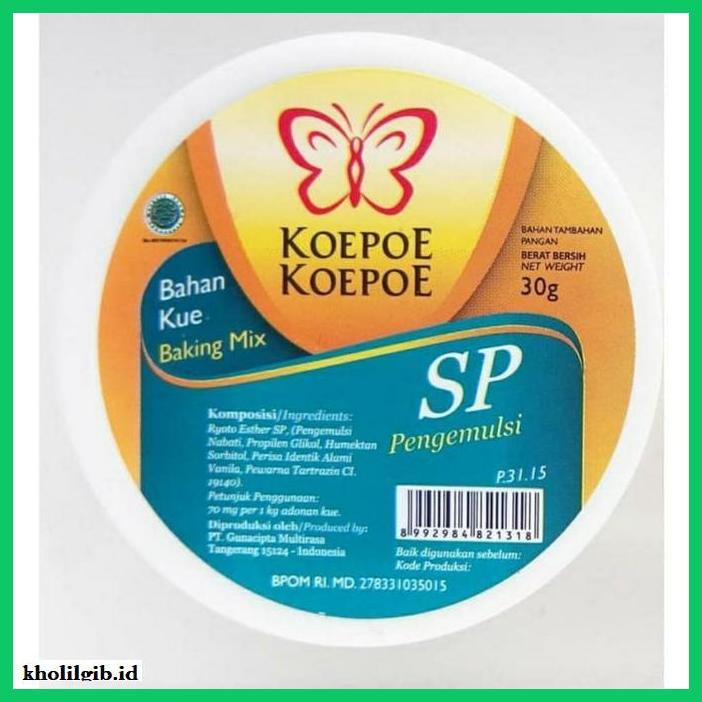 

Redwop-Gnikab- Sp Pengemulsi 30 Gr Koepoe Koepoe -Hallall.