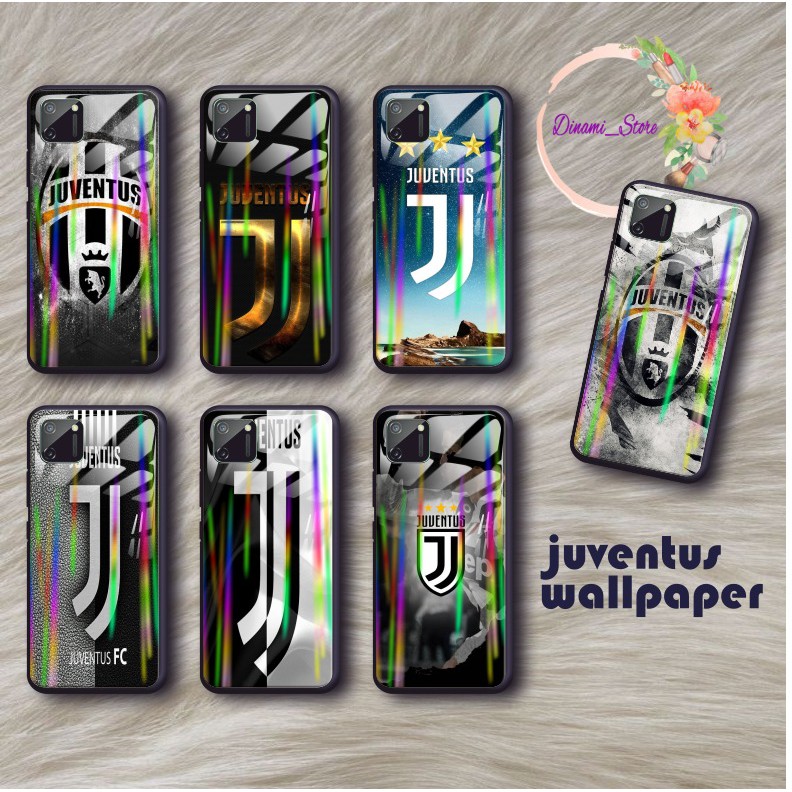 Back Case Glass Aurora JUVENTUS WALLPAPER Samsung J2prime G530prime A01 CORE A20 A30 A20s A50 DST493