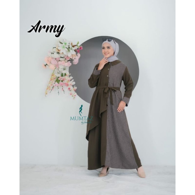 Maudy Dress Gamis kekinian dan murah by Mumtaz bahan syakila import