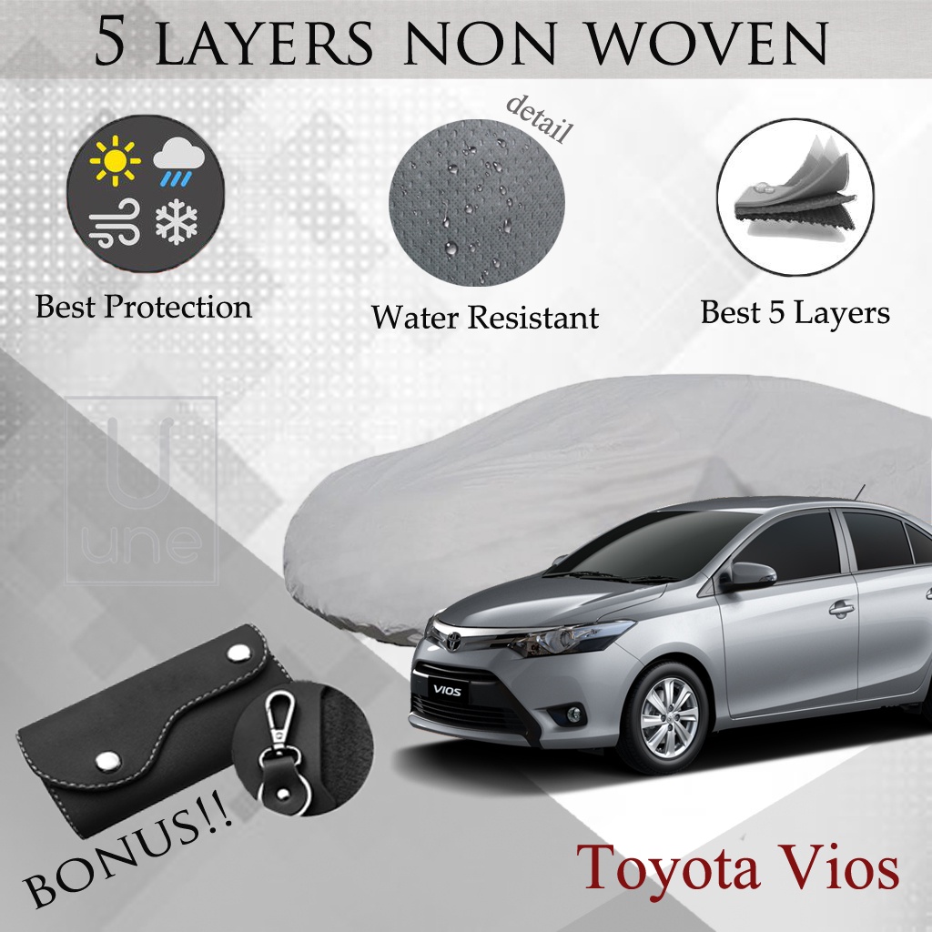 Cover Sarung Mobil VIOS 5 Layer Protection