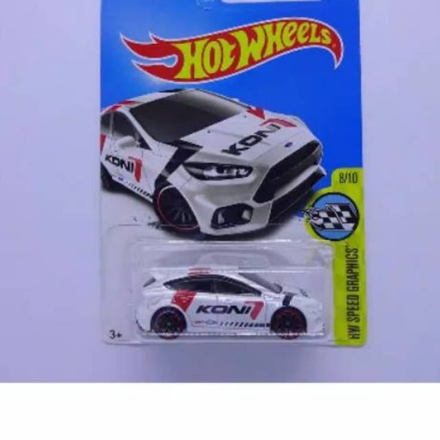 HOT WHEELS FORD FOCUS RS PUTIH