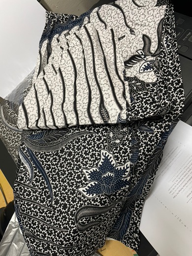 Ada Anak - 5 Warna - Batik Kebaya Couple Gheya Brukat Tulle Mix Ceruti