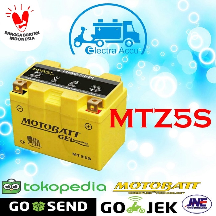 aki motor motobatt MTZ5S ORIGINAL Original