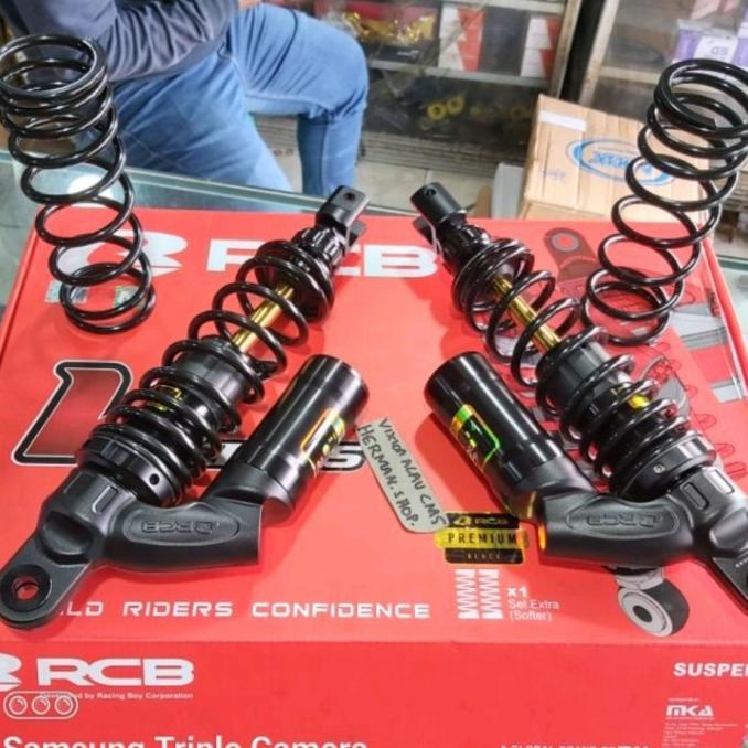 Shockbreaker Rcb Nmax vd series 330mm black - shock rcb vd series Nmax acau11 Segera Beli
