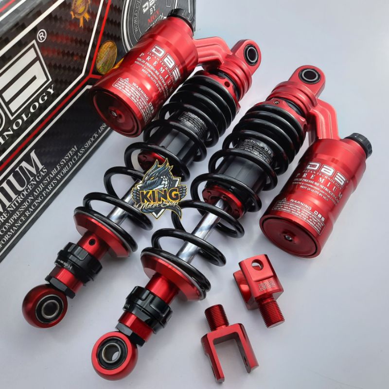 Shock belakang original DBS 677 SHOCK TABUNG REBOUND FUNGSI BEBEK MATIC UNIVERSAL