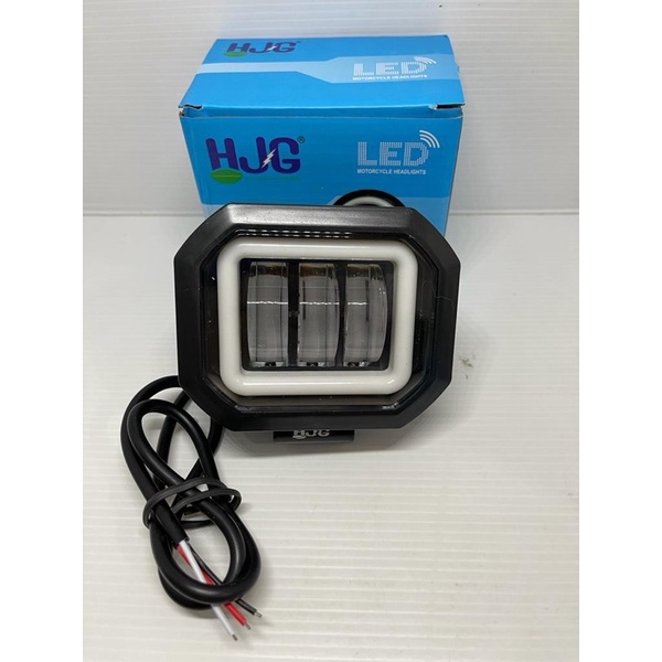 lampu tembak depan kotak 3 lensa daymaker HJG