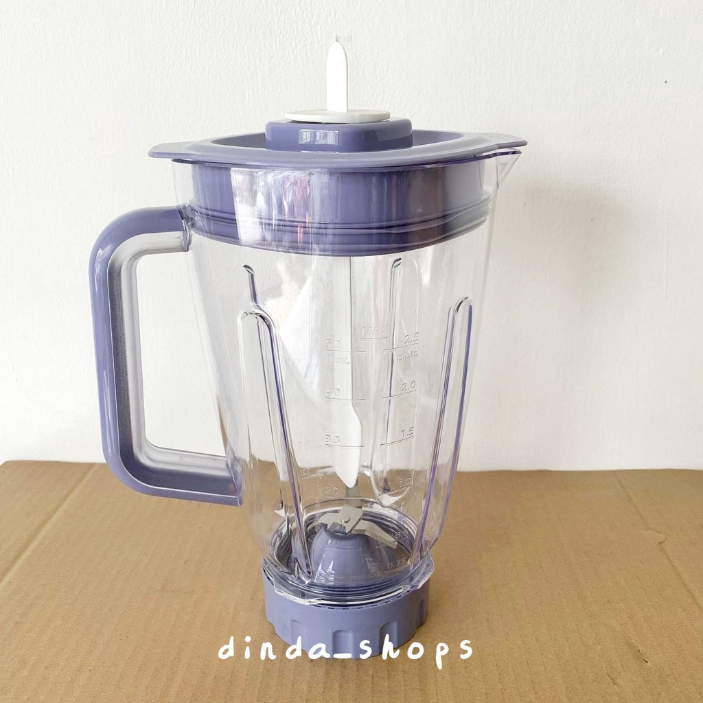 Set Gelas Jar Jus Blender Philips Hr 2221 2222 2223 Plastik