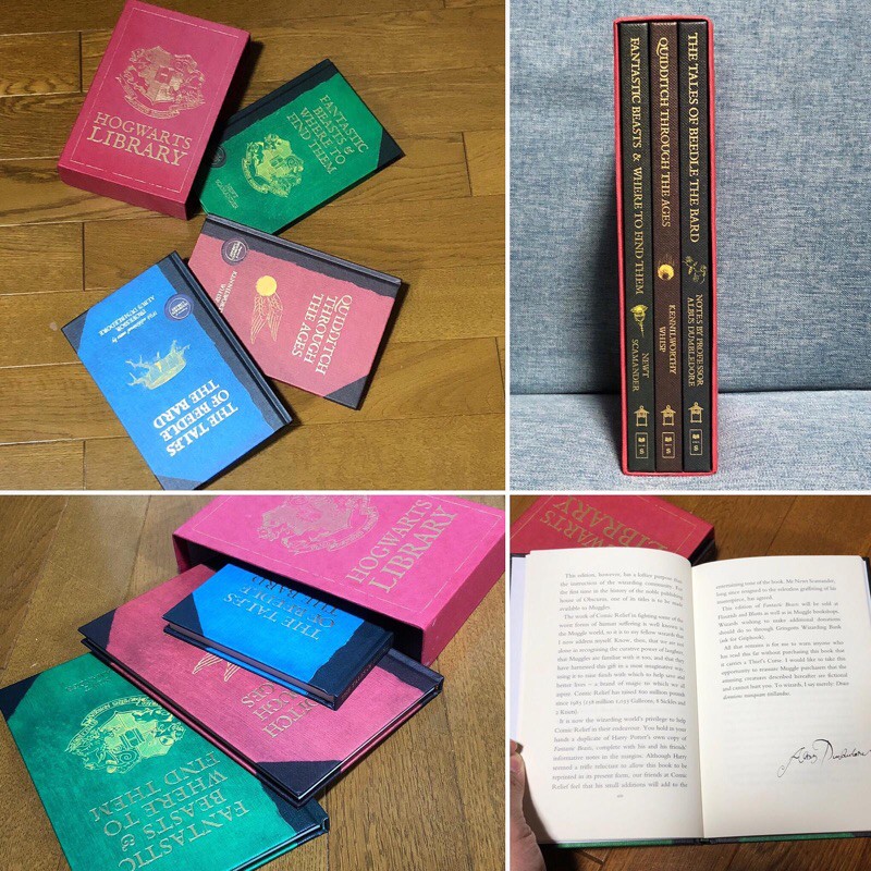 Harry Potter Hogwarts Library Boxset