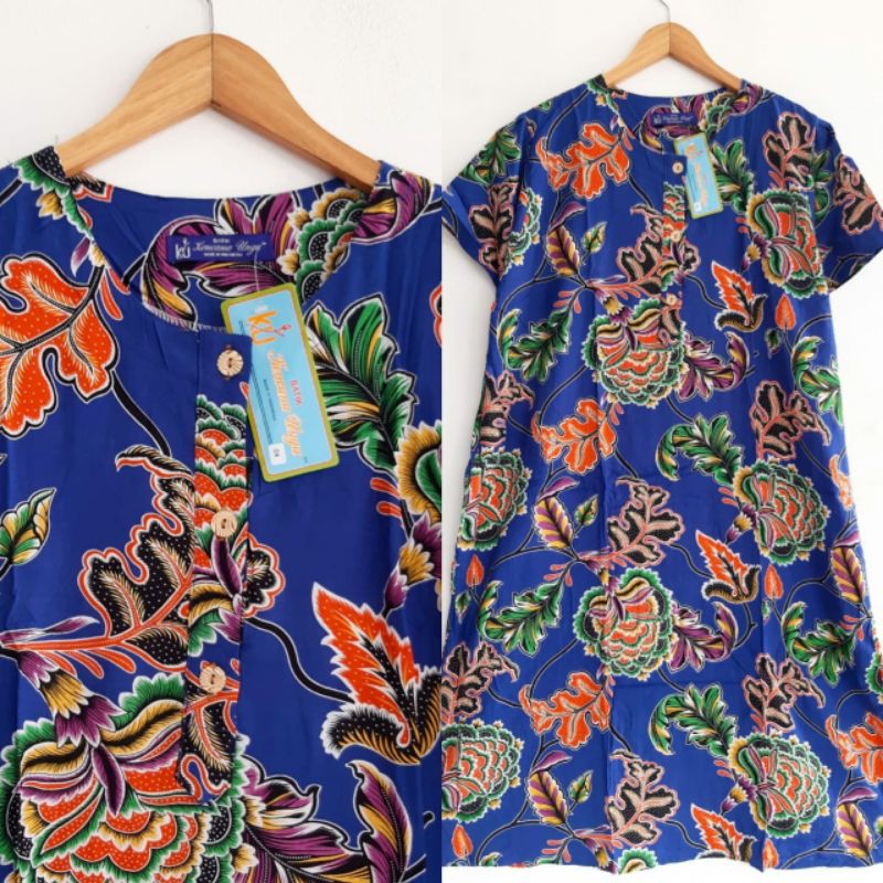 DASTER KENCANA UNGU BUSUI JUMBO MOTIF BUNGA LD120