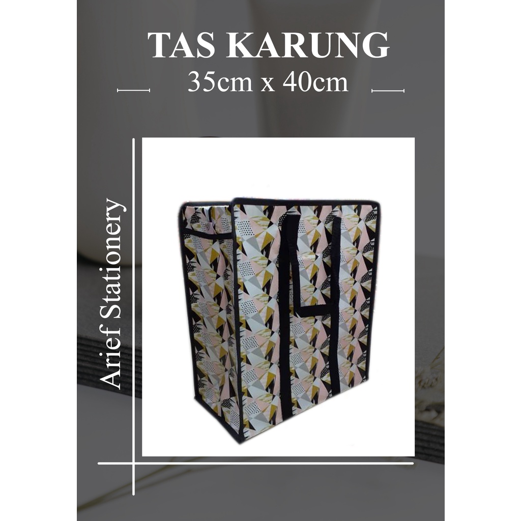 Tas Karung Serbaguna Tas Belanja Tas Loundry Tas Ukuran 35cm x 40cm