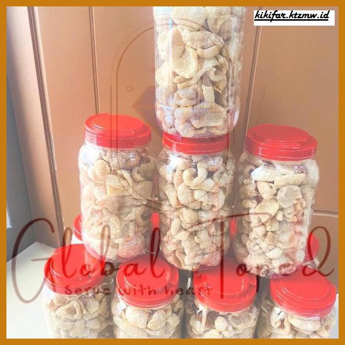 

GNIREKDOOF- KERUBI KERUPUK BABI TOPLES 300GR - 300GR -ORIGINAL.