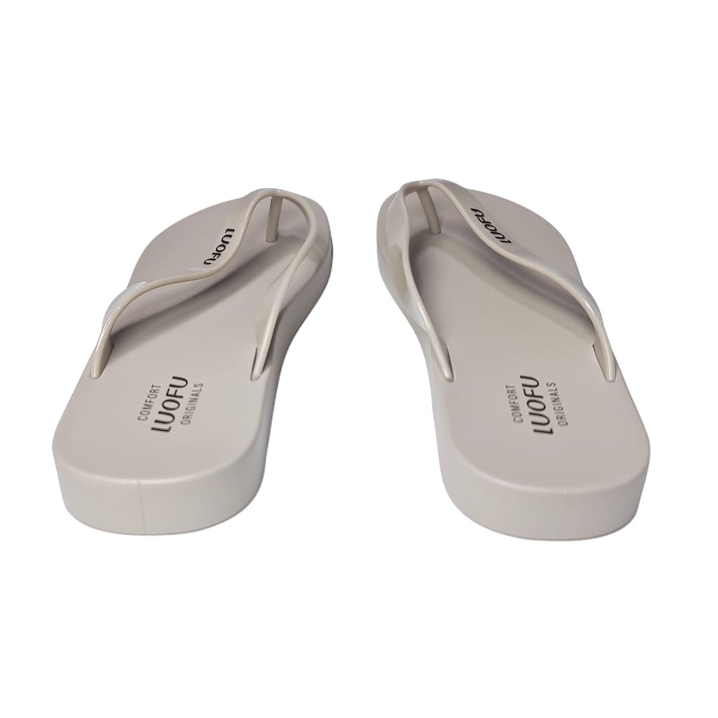 LUOFU ORIGINAL jelly sandal karet empuk murah jepit wanita import sendal cewek F2318E00SBW