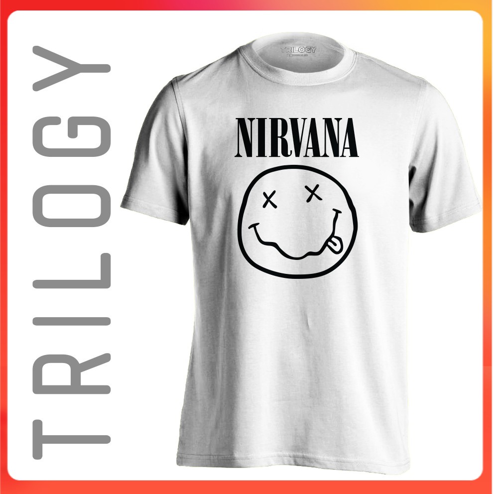 KAOS BAJU TSHIRT  0305 - NIRVANA - Kaos Premium - MUSIC