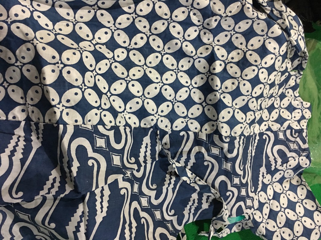 [cod] Tey-17 Batik Wanita Asj Sa Hrb026 Kenongo Kemeja Tosca Pendek Jumputan Kombinasi