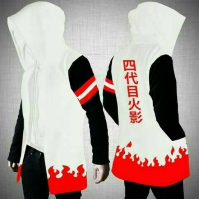 jubah anime naruto hokage