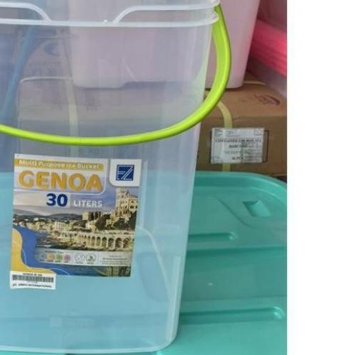 ➺ AKUARIUM ES GENOA TOPLES ES BUAH SEGI 30 LITER BIGGY VINDO ♠