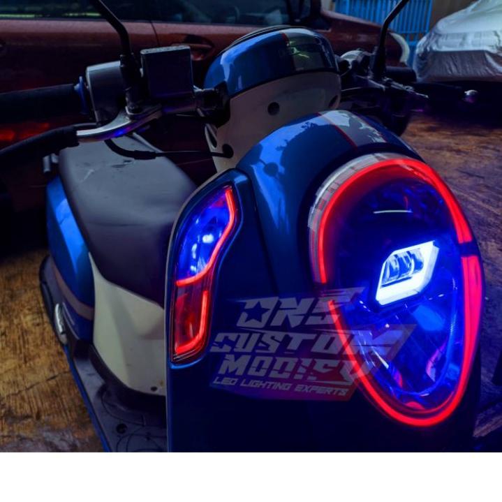 Recomended.. LAMPU LED ALIS SCOOPY FI BONUS ALIS SEIN & DEVIL EYES LAMPU SENJA LAMPU LED LAMPU LIS L