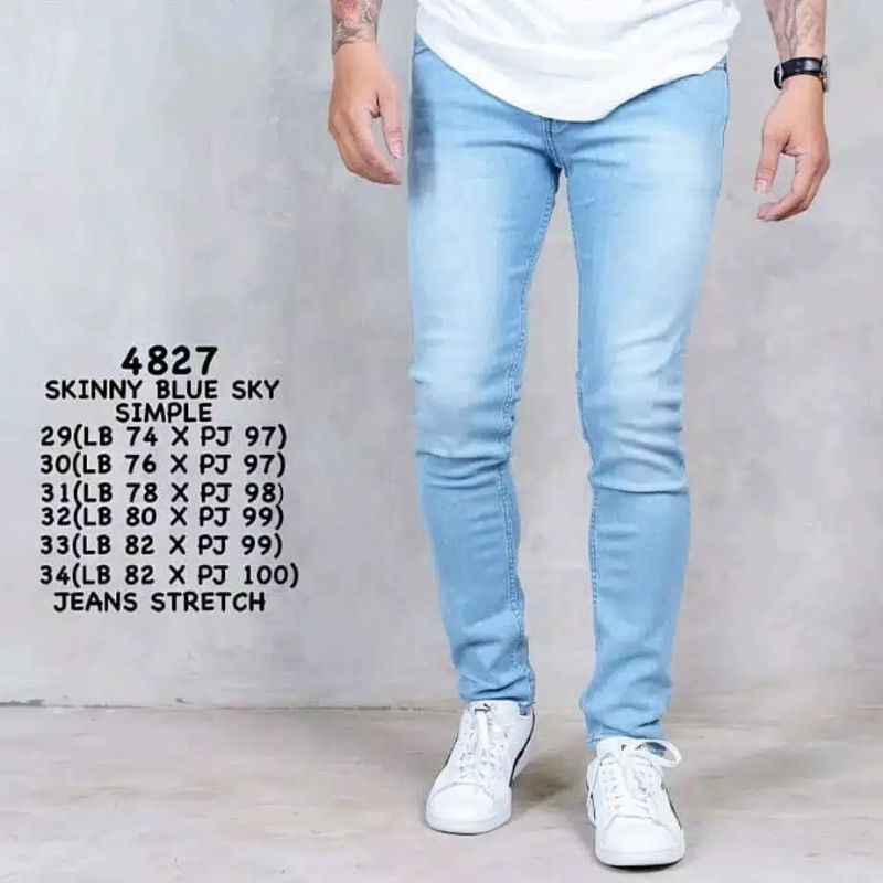 Celana Panjang Jeans Skinny Slimfit Pensil Melar