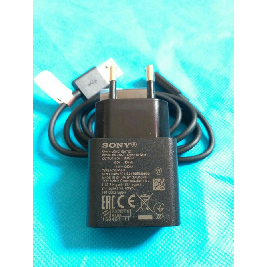 CHARGER SONY EXPERIA XA1 XZ PREMIUM ORIGINAL 100% USB TYPE C QC 3.0