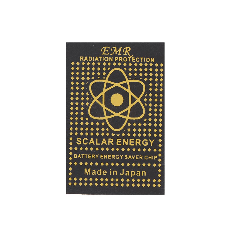 (Ele White) 10pcs Stiker Emr Scalar Energi Anti Radiasi Untuk Hp