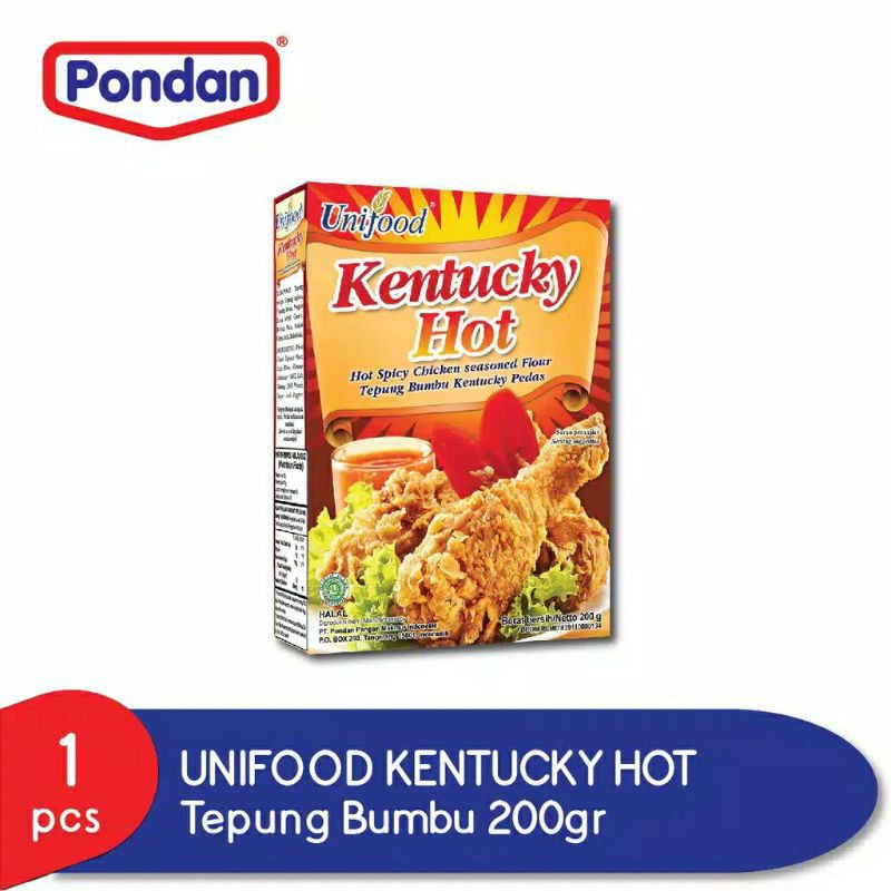 

UNIFOOD KENTUCKY HOT 200gr