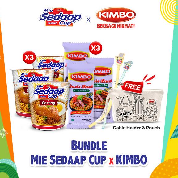 

Bundle Mie Sedaap Cup x KIMBO Free Hadiah