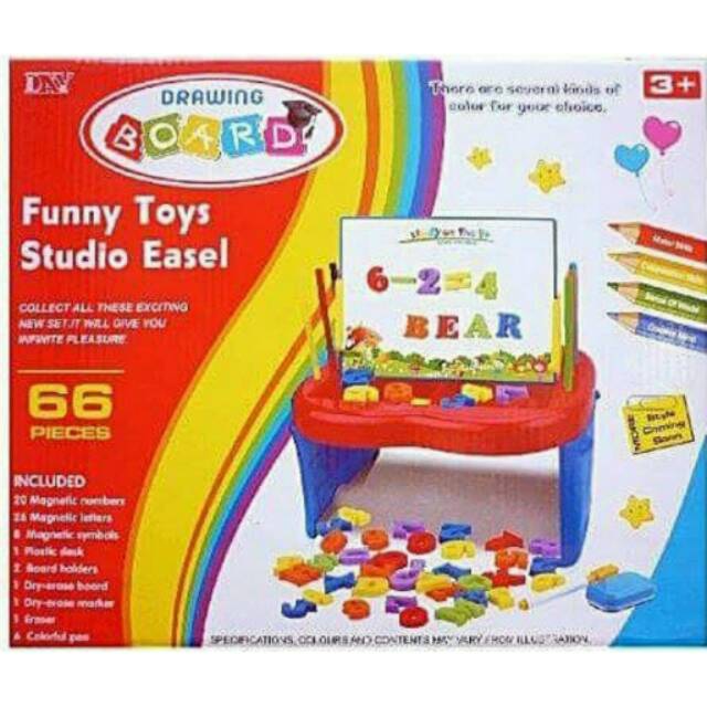 

FUNNY STUDIO EASEL 4in1