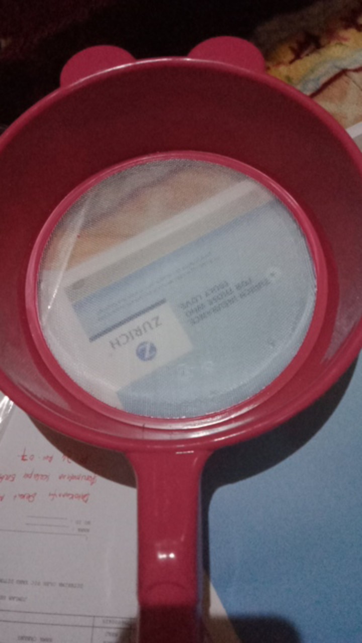 Saringan Santan Kelapa Plastik Ukuran 18cm & 20cm Genki Market