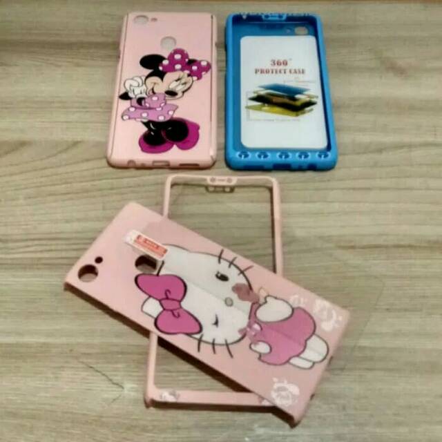 CASE IPAKY 360 FULL MOTIF KARAKTER OPPO F7 OPPO A71 & OPPO A83