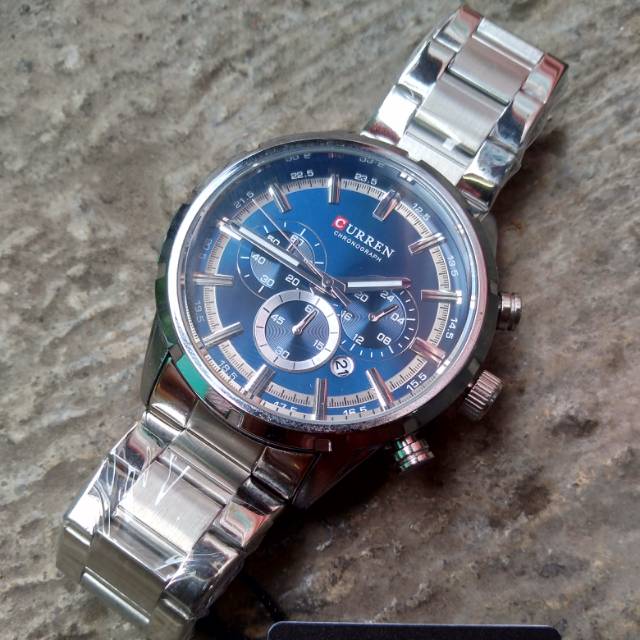 Jam tangan pria curren ouham original