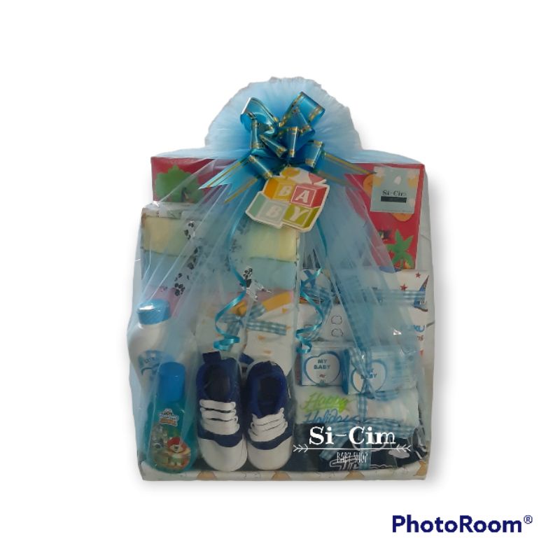 kado bayi baru lahir/parcel bayi kekinian/parcel bayi murah/hampers baby gift newborn-1