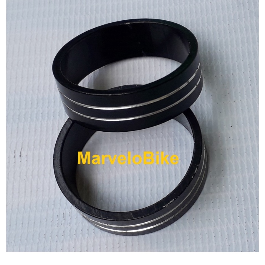 Spacer Ring Stem Sepeda Alloy Hitam