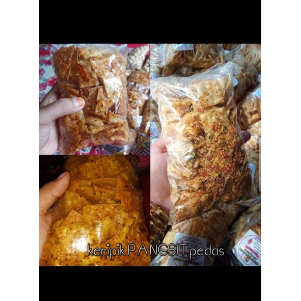 

Kripik Pangsit Pedas & Ori Daun Jeruk