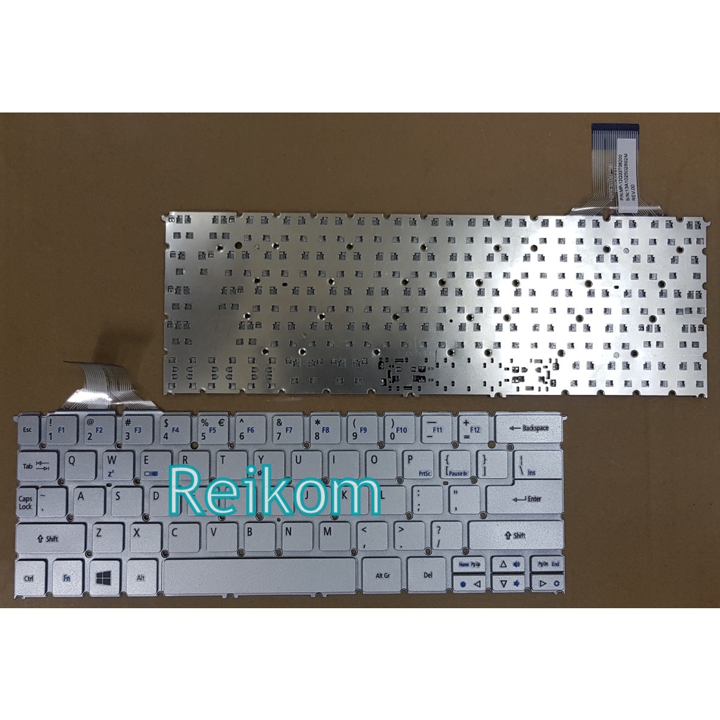Keyboard Laptop Ultrabook Acer Iconia P3-131 P3-171 W700 W700p putih