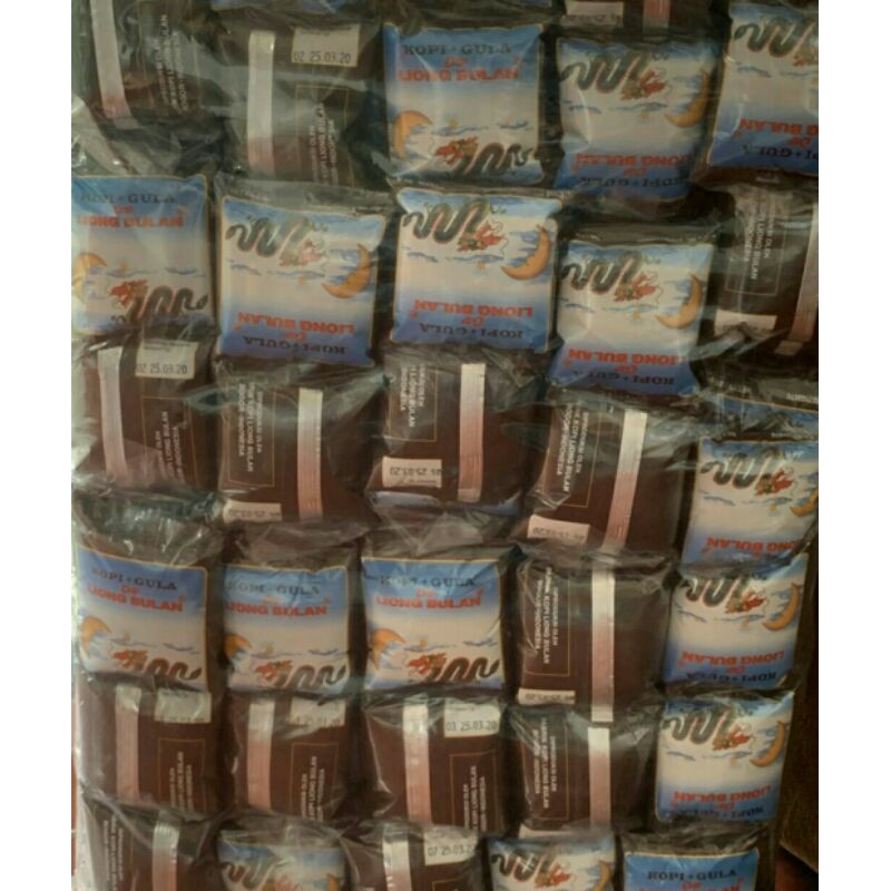 

Kopi liong bulan plus gula 20 saset