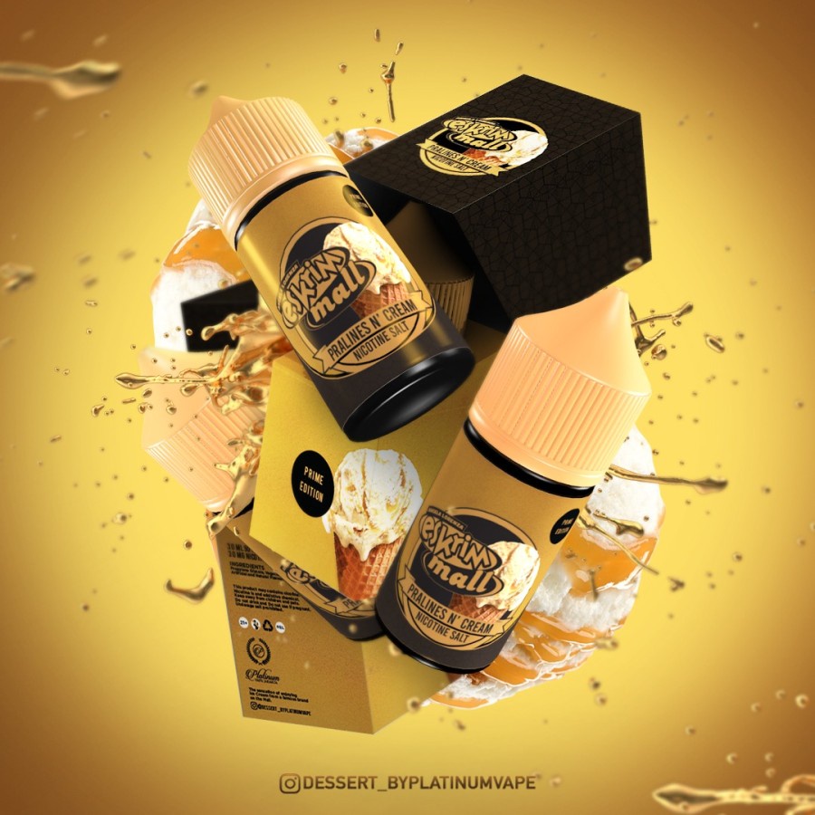 NEW OF ESKRIM MALL SERIES V1&amp;V2 ESKRIM MALL SALT NIC LIQUID 30ML 30MG