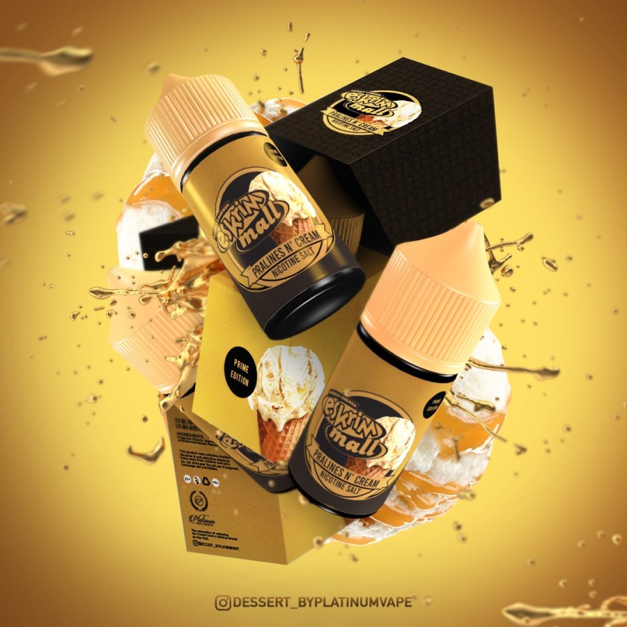 ESKRIM MALL SERIES NEW AUTHENTIC ESKRIM MALL SALT NIC LIQUID 30ML 30MG