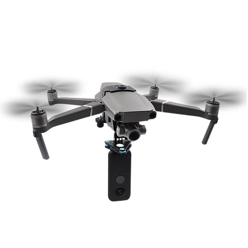 Top Untuk Transfer Bracket Ekstensi Kamera Action Panorama DJI Mavic2 Plastik Untuk GoPro/insta360/Action