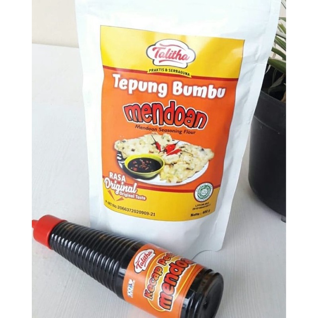 

Paket Hemat Duo ( Tepung Bumbu Mendoan 200 g + Sambal Kecap Mendoan)